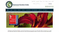 Desktop Screenshot of nationalgardenclubs.org